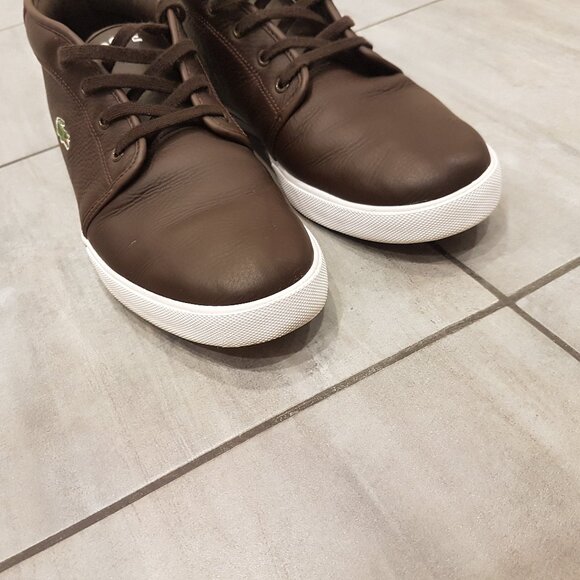 Lacoste Mens Ampthill Casual Sneaker size 11 excellent newish - Picture 11 of 11